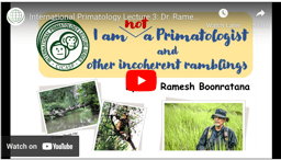 I am "not" a primatologist and other incoherent ramblings.