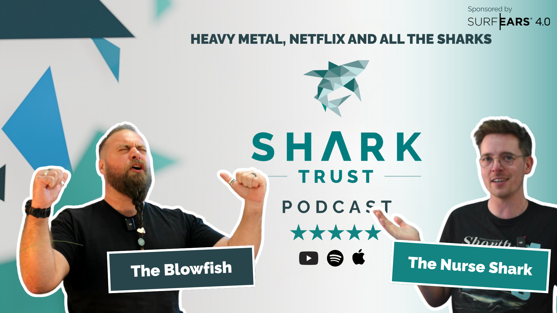 Living with Sharks: Heavy Metal, Netflix and All the Sharks with Tom ‘The Blowfish’ Hird | S2E5